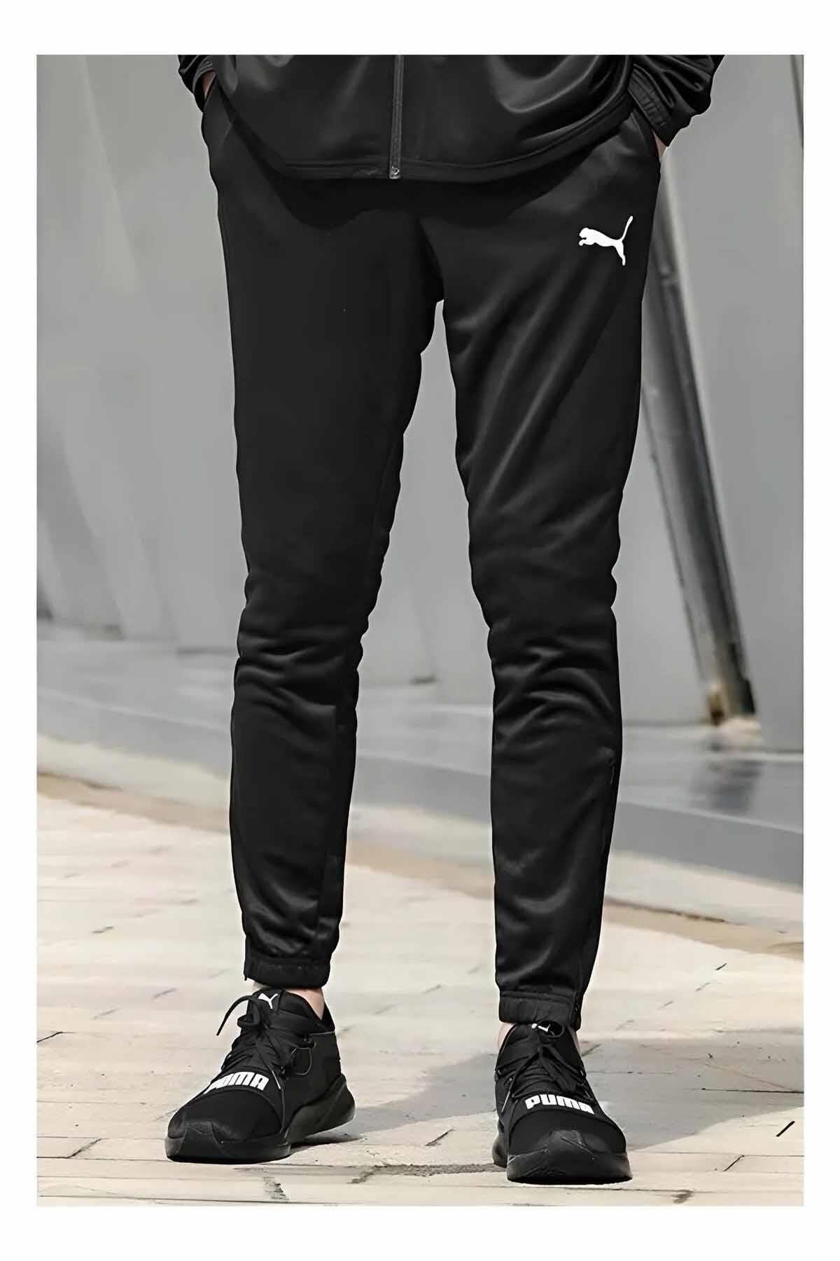 PUMAEşofman AltPuma Team Rise Poly B2 Erkek Eşofman Alt 657390-03-1 SIYAH