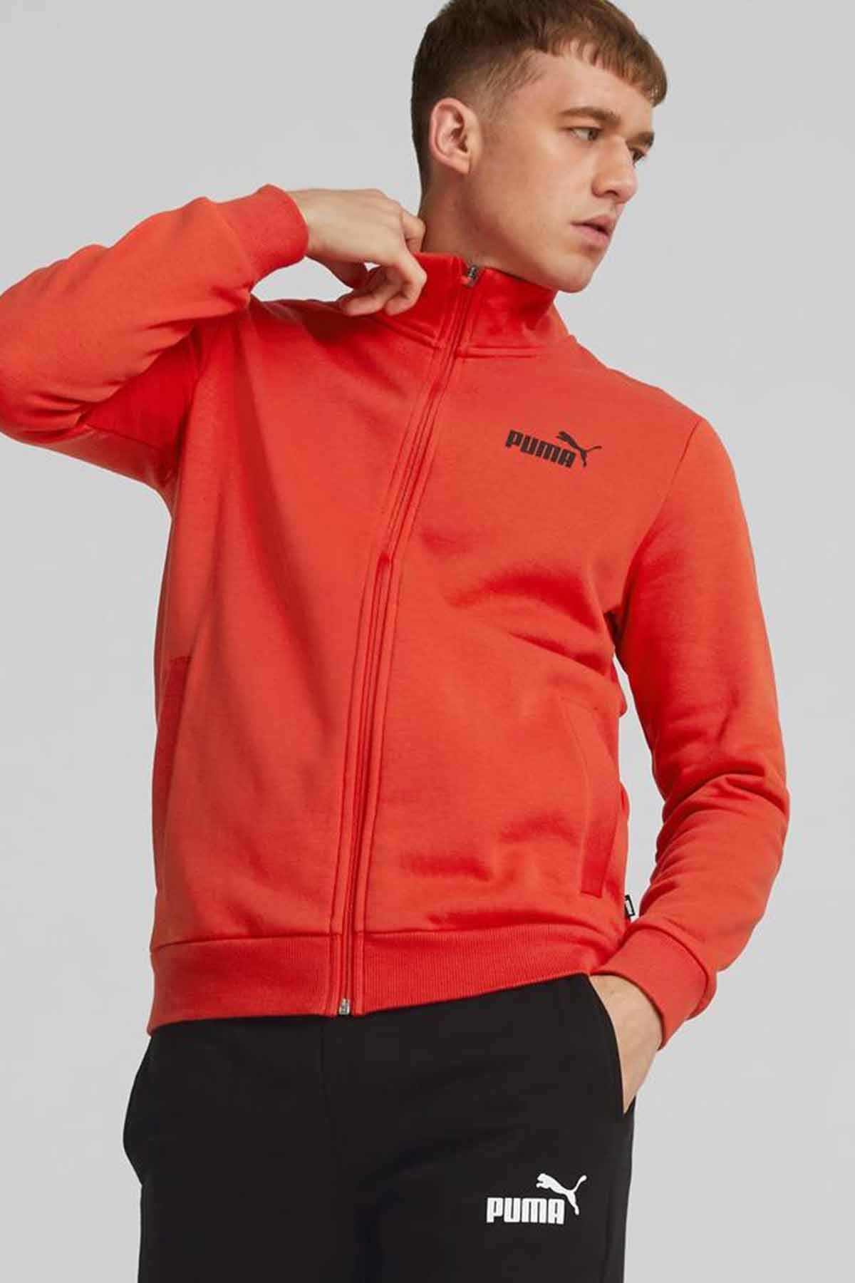 PUMAEşofman TakımPuma Clean Sweat Suit FL Erkek Eşofman Takım 585841 33 Burnt Red