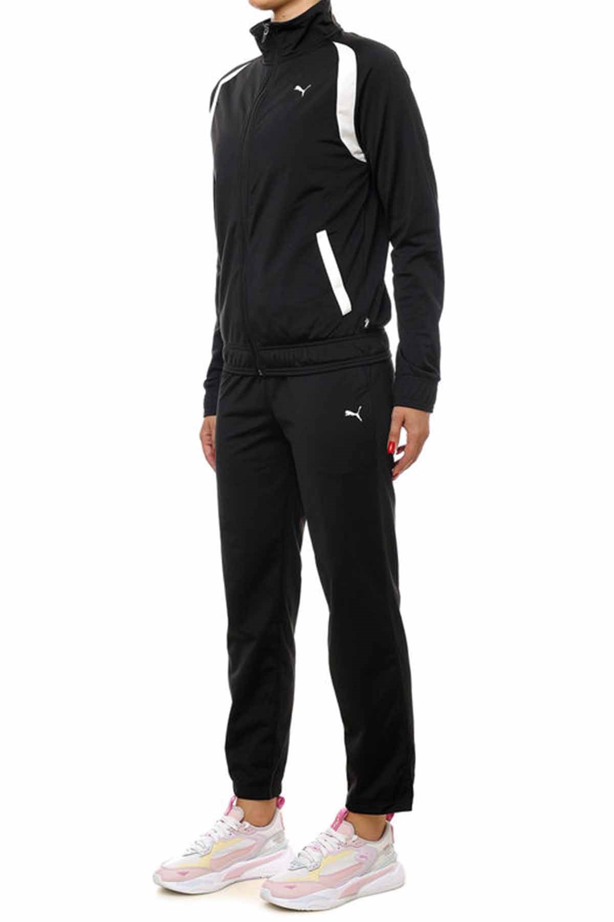 PUMAEşofman TakımPuma Raşel Kumaş Kadın Eşofman Takım 847130-01 SIYAH