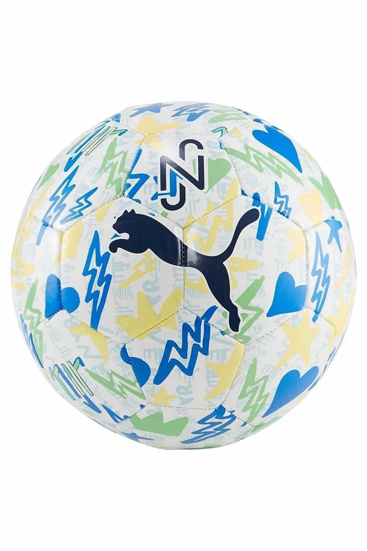 PUMAFutbol TopuPuma Neymar Jr Graphic Ball Unisex Futbol Topu 084139-01 Çok Renkli