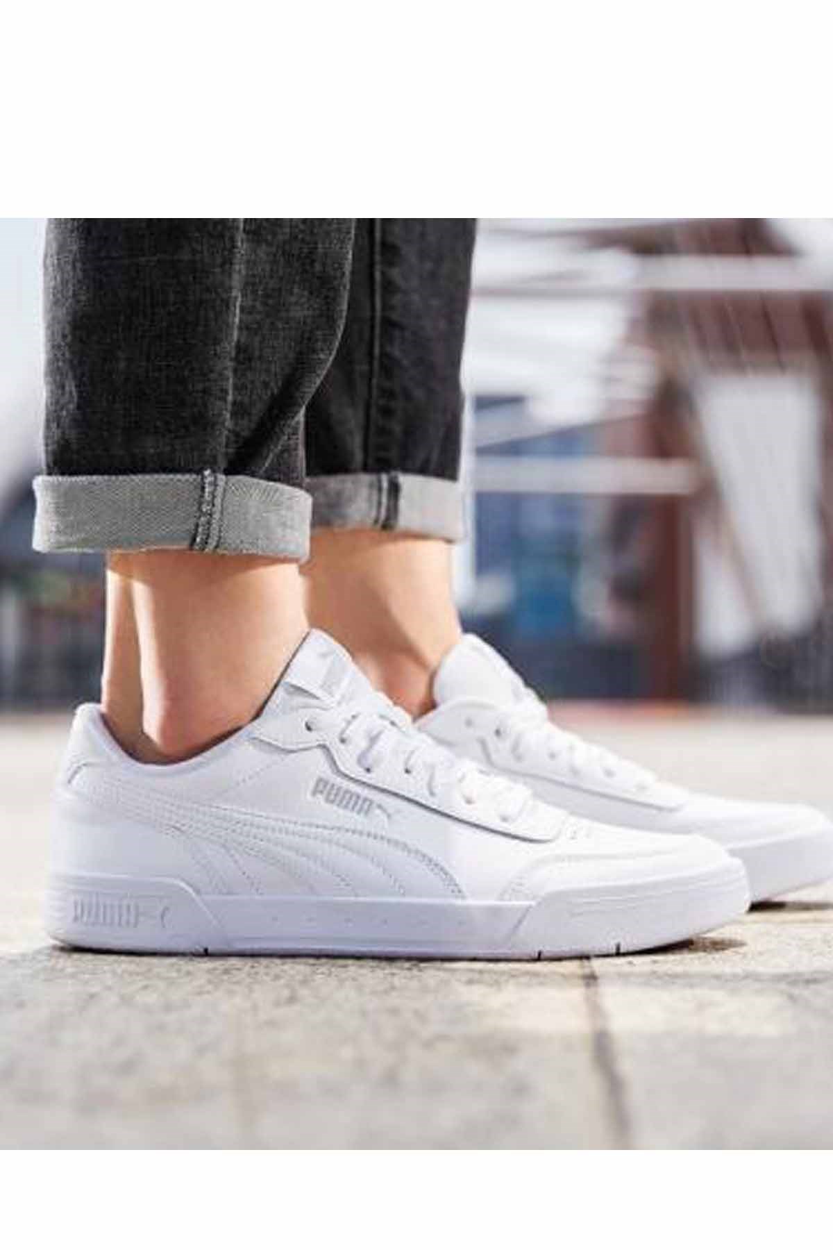 PUMAGünlük SporPuma Caracal Unisex Günlük Spor Ayakkabı 369863 02-Beyaz