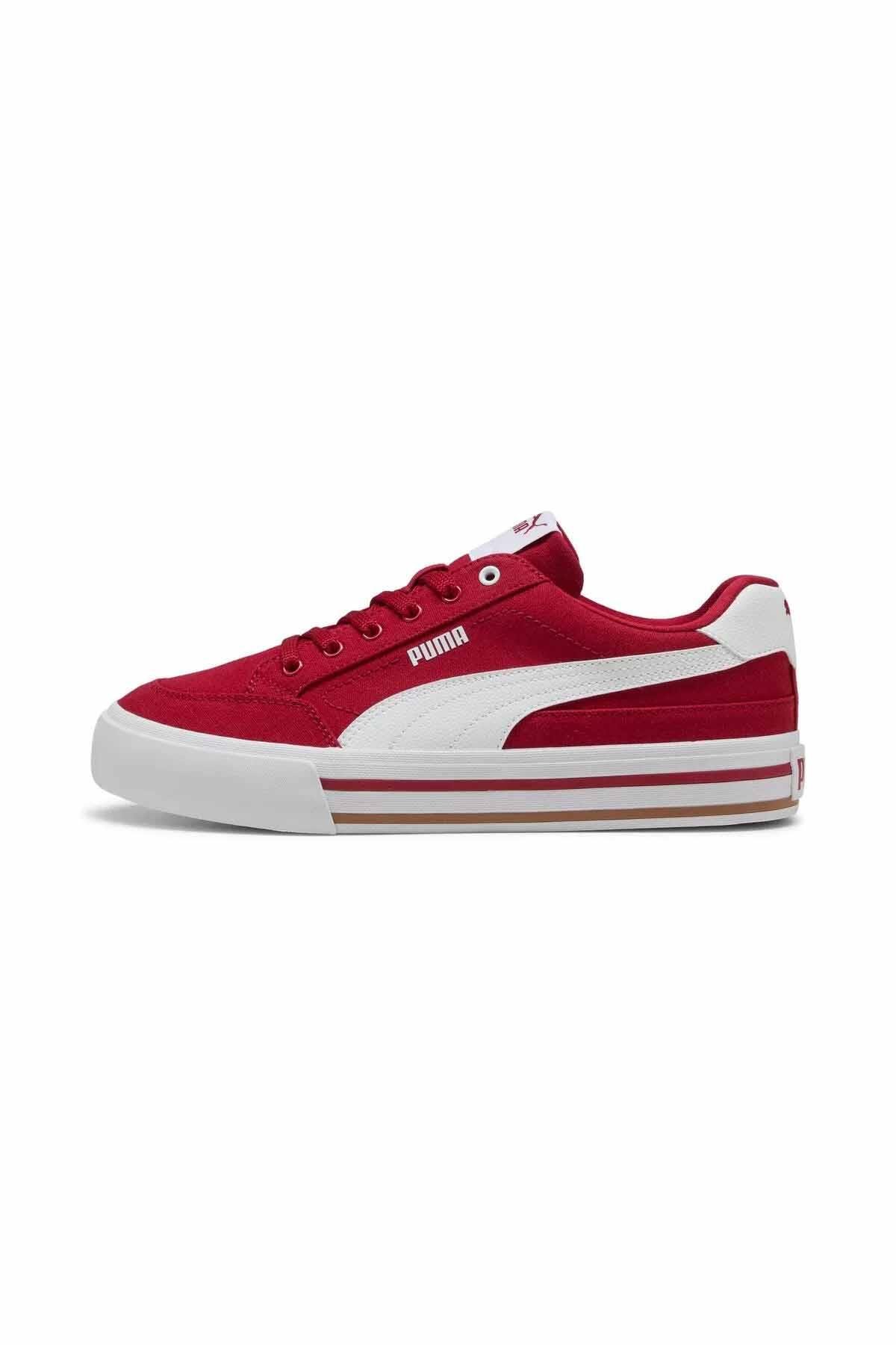 PUMAGünlük SporPuma Court Classic Vulc Erkek Günlük Spor Ayakkabı 396353-20 BORDO