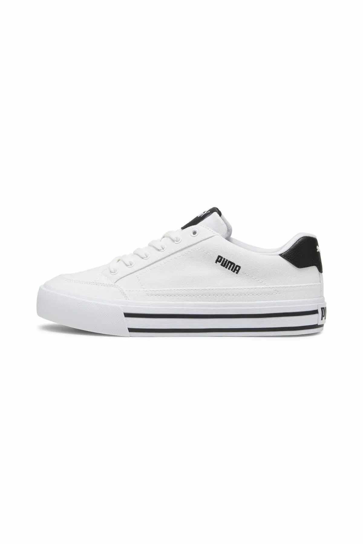 PUMAGünlük SporPuma Court Classic Vulc Erkek Günlük Spor Ayakkabı 395020-02 BEYAZ
