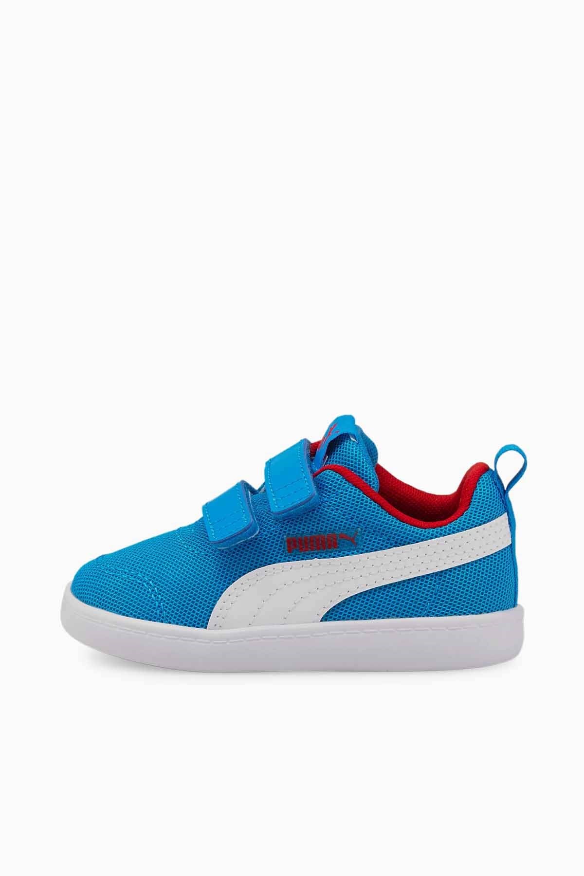 PUMAGünlük SporPuma Courtflex v2 Mesh Çocuk Günlük Spor Ayakkabı 371758-10 MAVİ