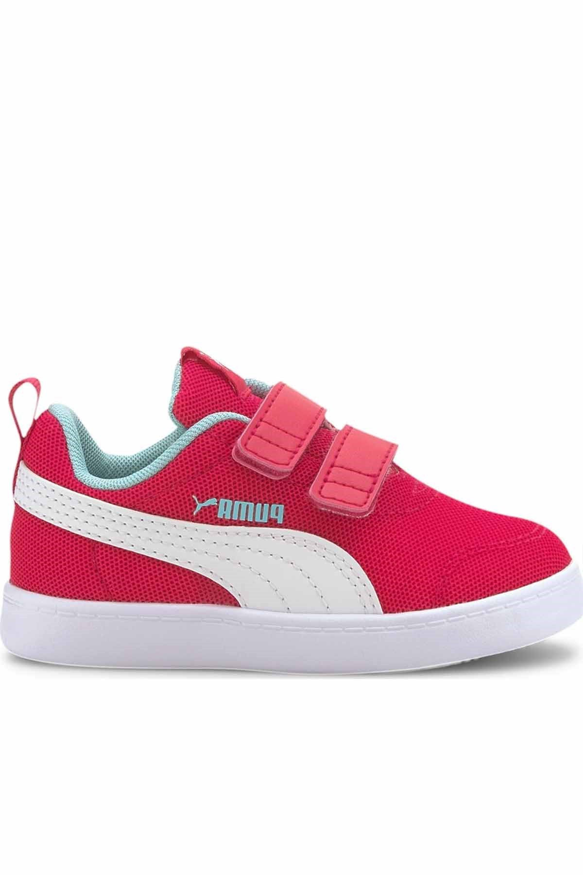 PUMAGünlük SporPuma Courtflex v2 Mesh Çocuk Günlük Spor Ayakkabı 371759-11 PEMBE