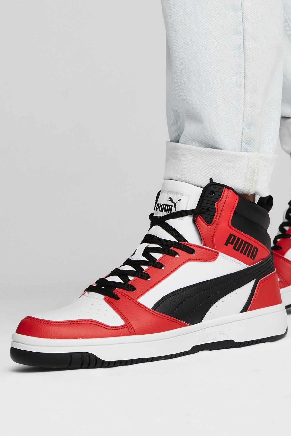 PUMAGünlük SporPuma Erkek Spor Ayakkabı Rebound MId B-6 Unisex Günlük Spor Ayakkabı 392326-04-1 Çok Renkli