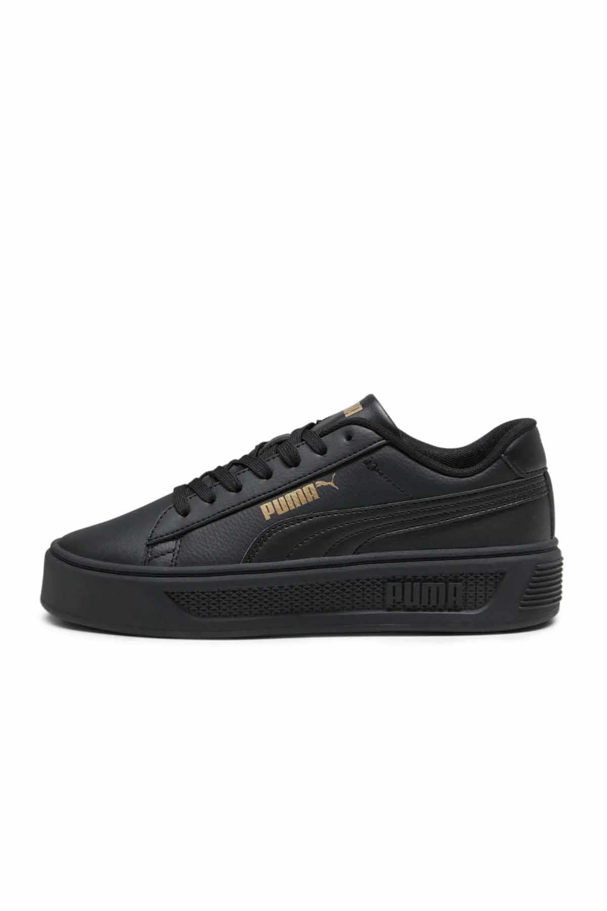 PUMAGünlük SporPuma Smash Platform V3 Kadın Günlük Spor Ayakkabı 390758-07 Siyah