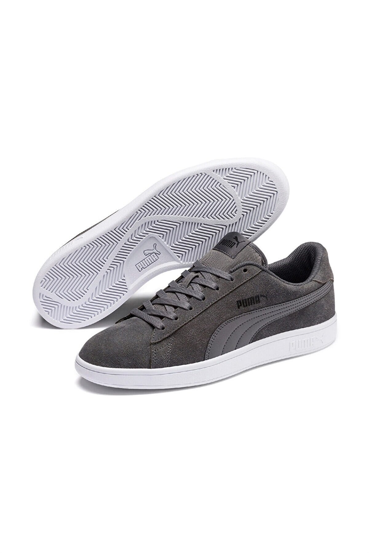 PUMAGünlük SporPuma Smash v2 Erkek Günlük Spor Ayakkabı 364989-32 Gri-Beyaz