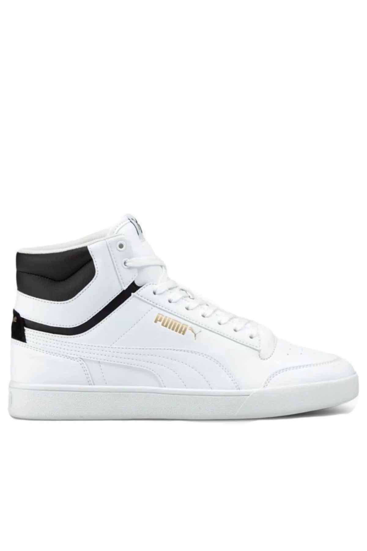 PUMAGünlük SporPuma Sneakers Shuffle Mid Unisex Günlük Spor Ayakkabı 380748 01-1 BEYAZ-SYH
