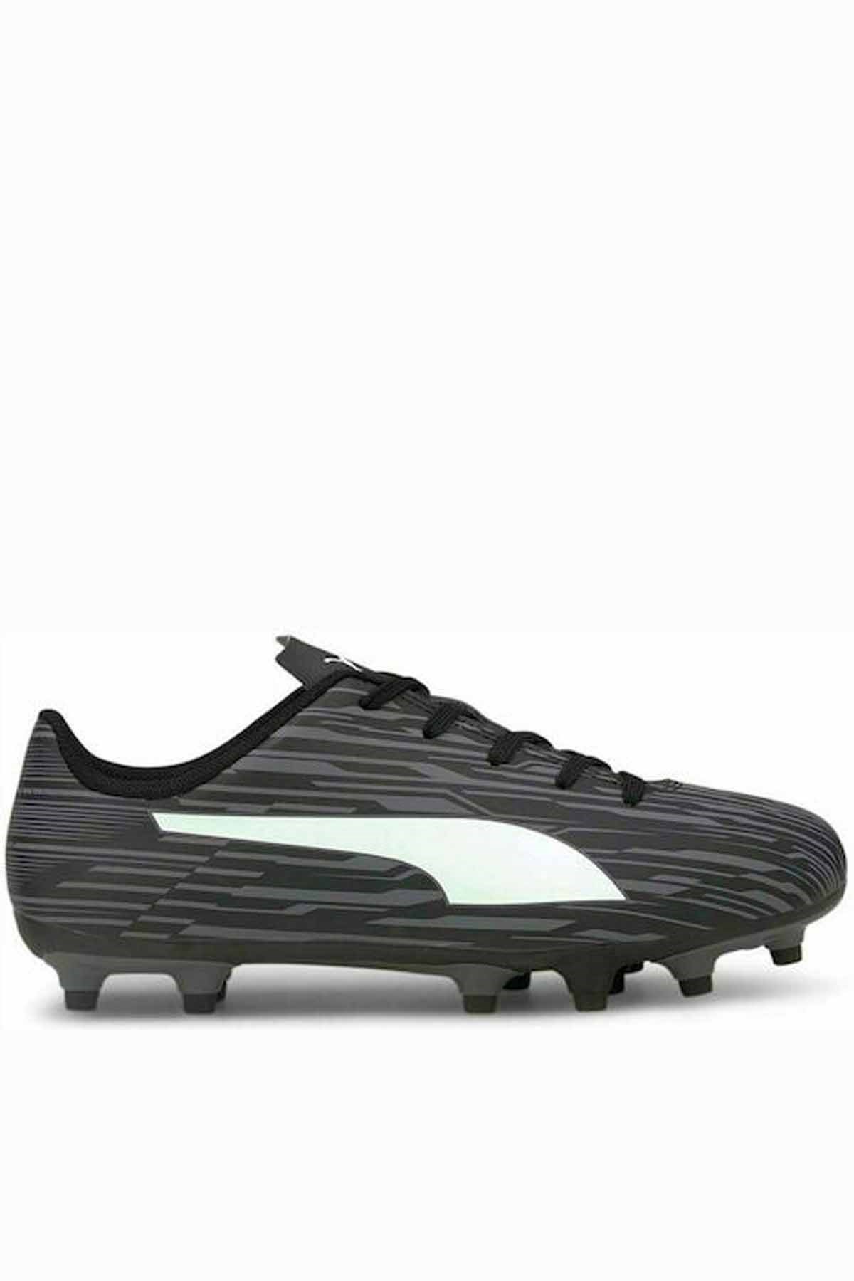 PUMAKramponPuma Rapido FG AG JR Çocuk Krampon Ayakkabı 106576-02 Siyah