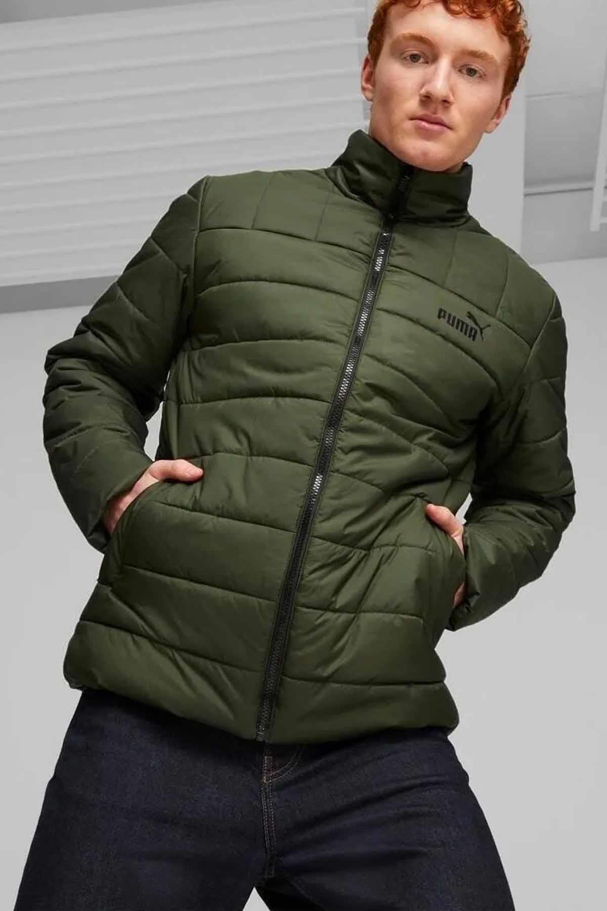 PUMAMontPuma Ess+ Padded Jacket Unisex Mont 849349-31 Myrtle
