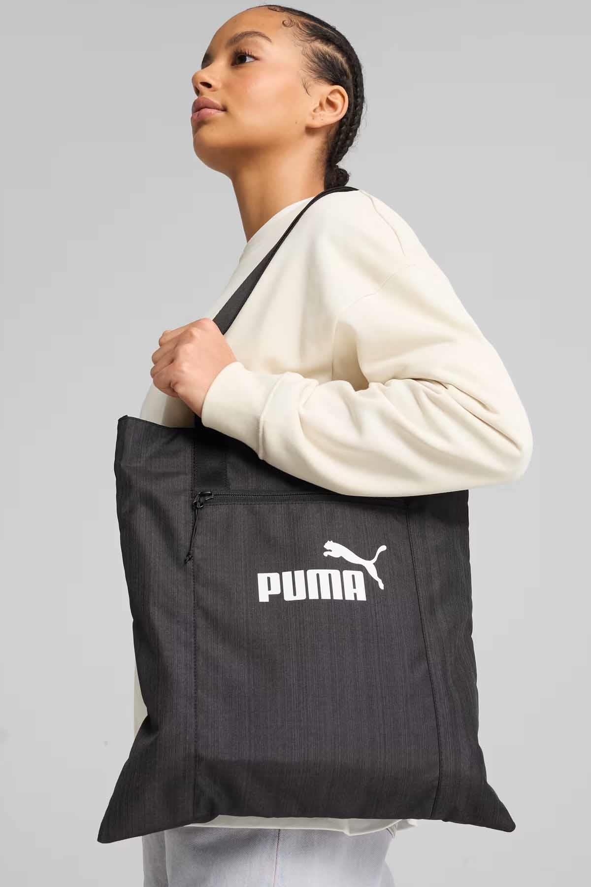 PUMAOmuz ÇantaPUMA BASE Tote Unisex Omuz Çanta 091343-01 Siyah