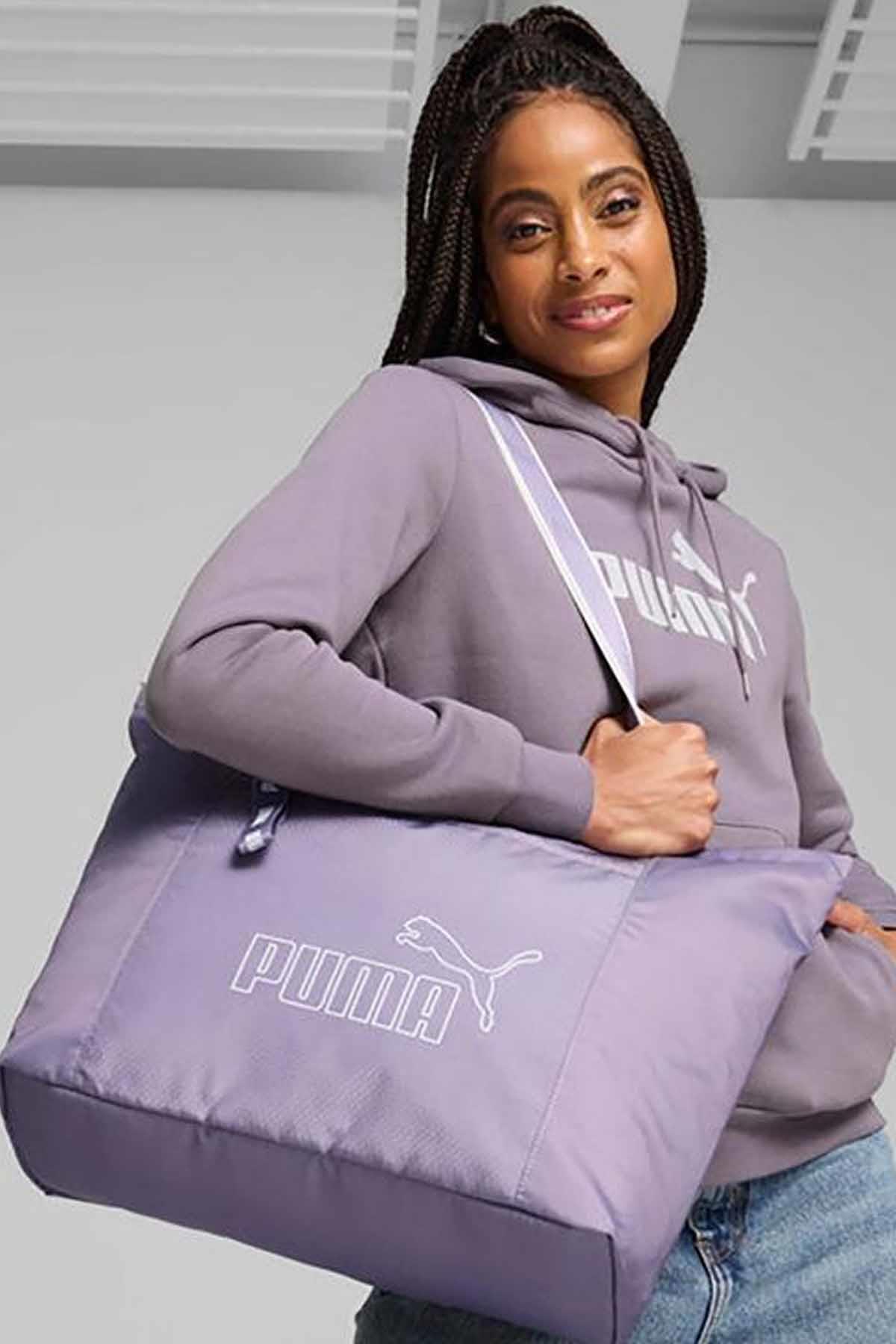 PUMAOmuz ÇantaPuma Kadın Omuz Çanta Plaj Günlük Çanta Unisex Omuz Çanta 090639-02 Lila