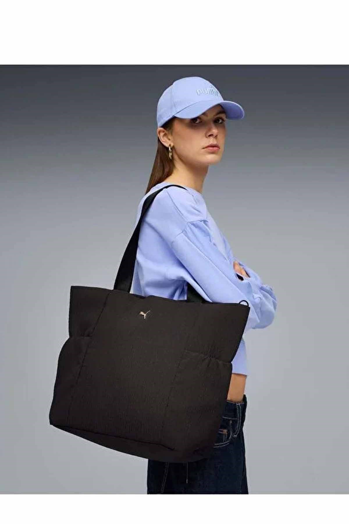 PUMAOmuz ÇantaPuma UP Shopper Kadın Omuz Çanta 092178-01 Siyah