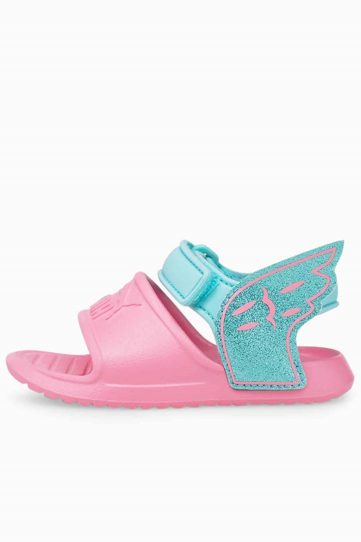 PUMASandaletPuma Divecat v2 Injex Hero Inf Çocuk Sandalet Ayakkabı 384891 01 PEMBE