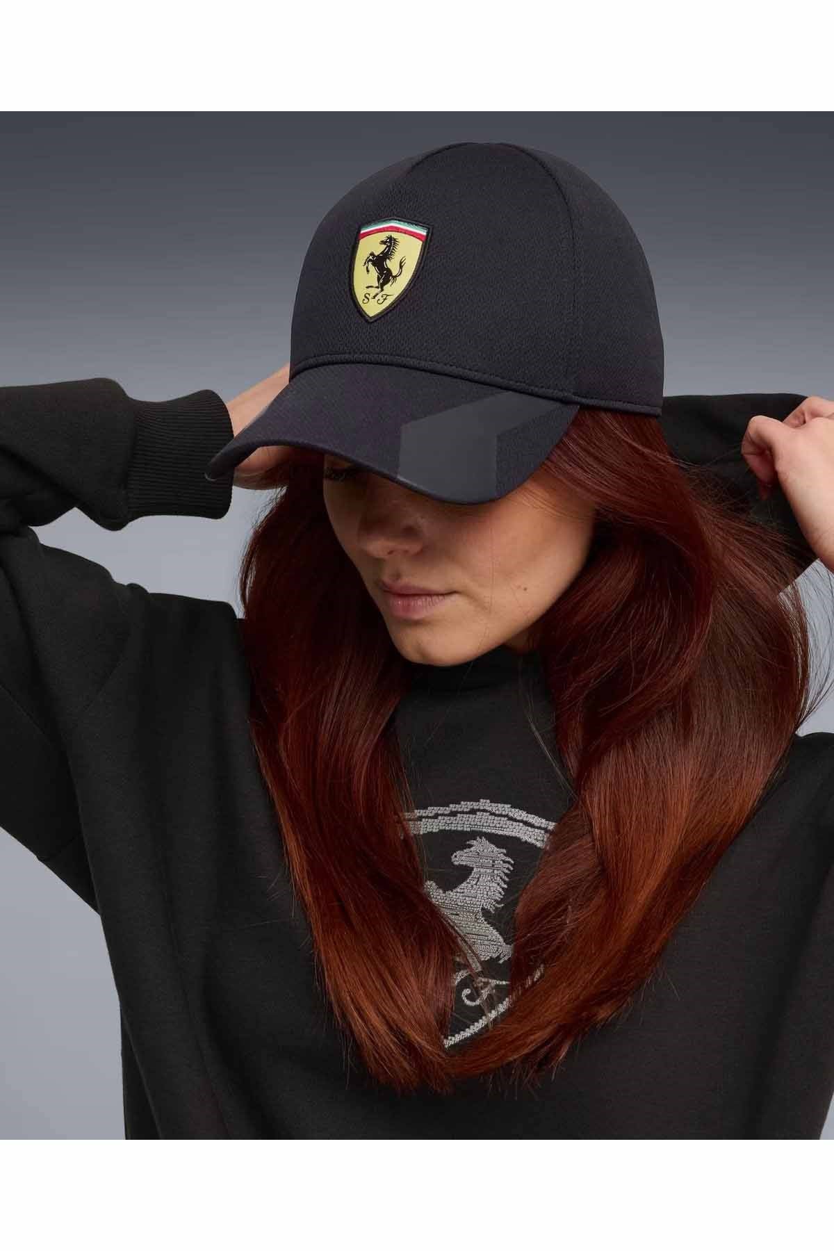 PUMAŞapkaPuma FERRARI BB Cap Unisex Şapka 026891-02 Siyah