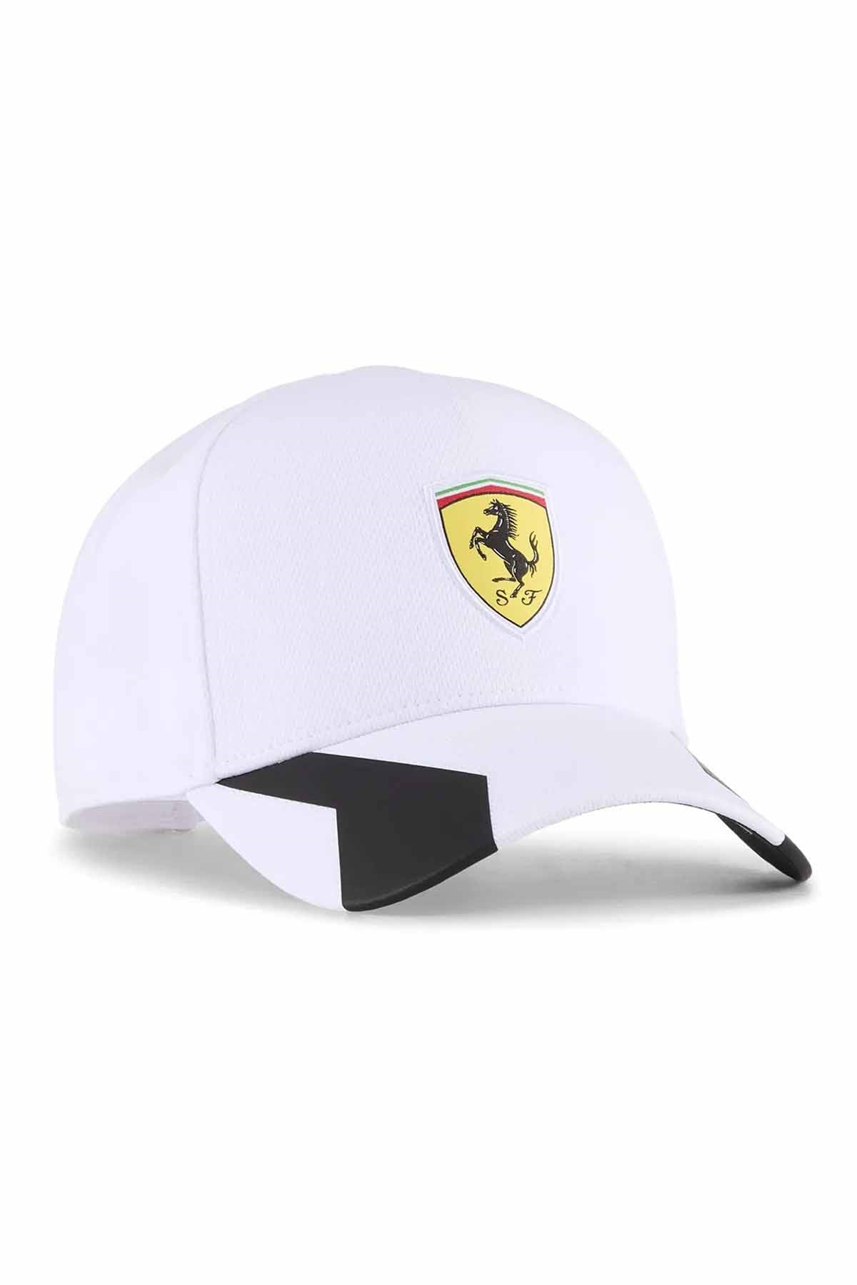 PUMAŞapkaPuma FERRARI BB Cap Unisex Şapka 026891-04 Beyaz