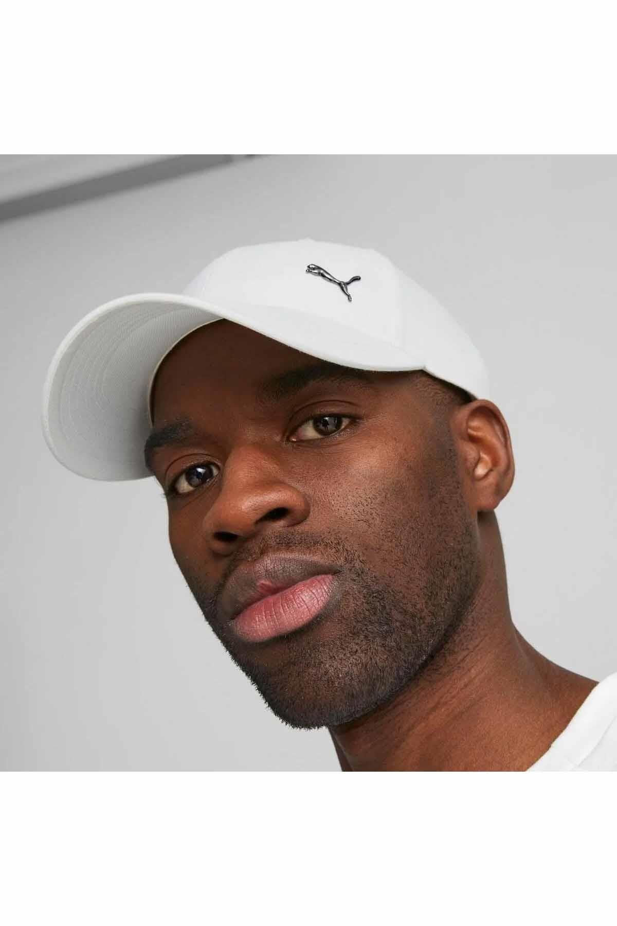 PUMAŞapkaPuma Metal Cat Cap Unisex Şapka 021269-60 Beyaz