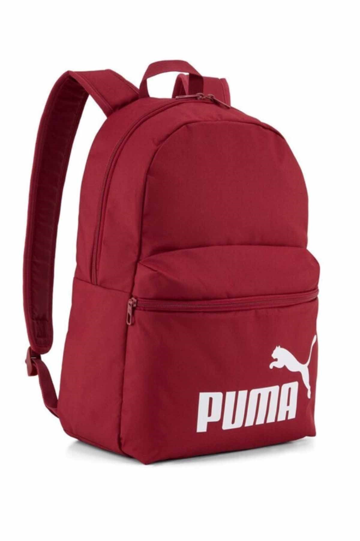PUMASırt ÇantasıPuma PHASE Backpack Unisex Sırt Çantası 091164-46BORDO