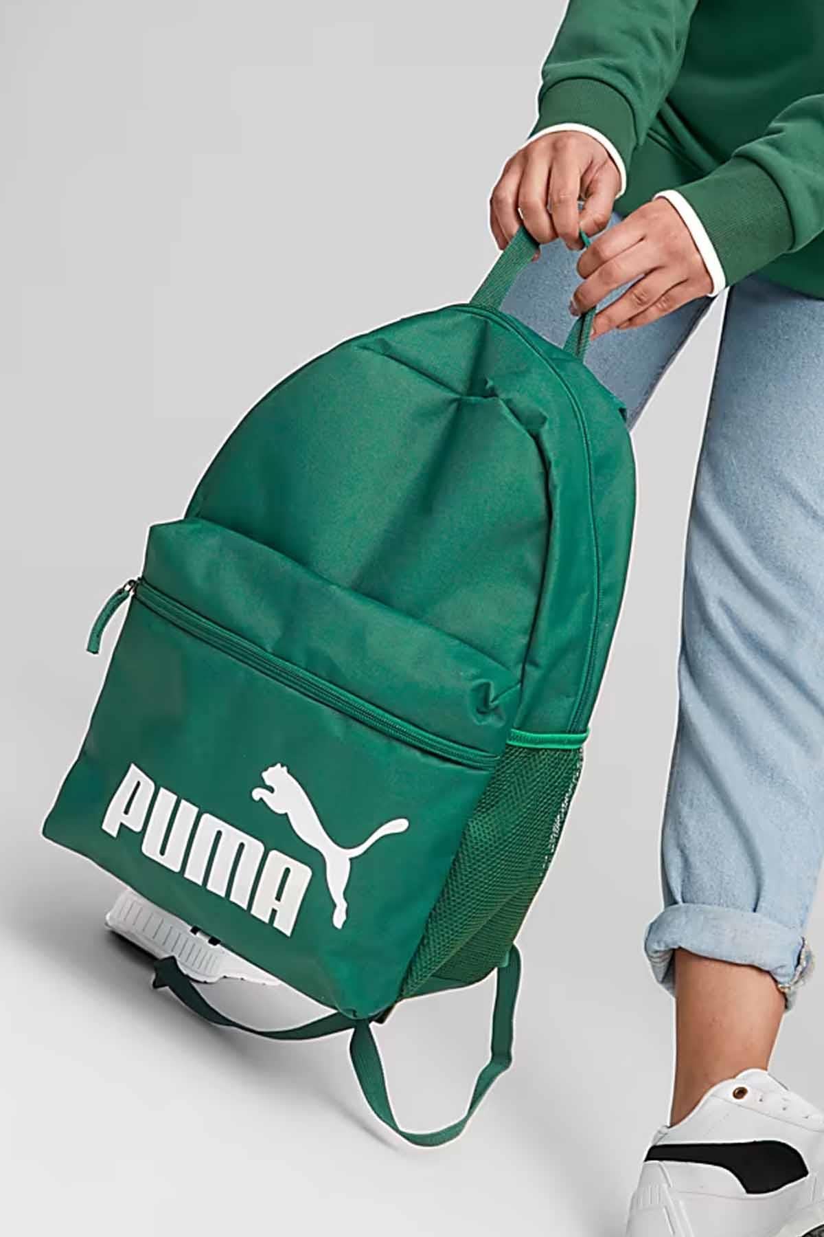 PUMASırt ÇantasıPuma Phase Backpack Unisex Sırt Çantası 075487-31 YEŞİL