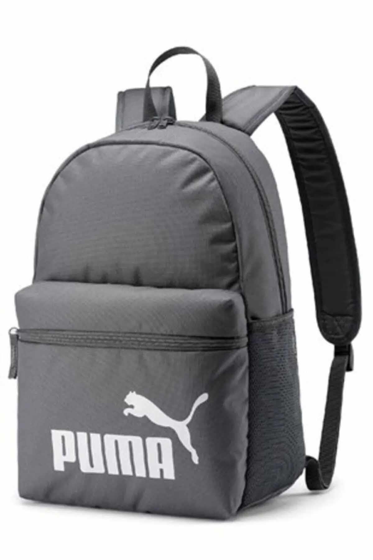 PUMASırt ÇantasıPuma Phase Backpack Unisex Sırt Çantası 077482-03 Gri