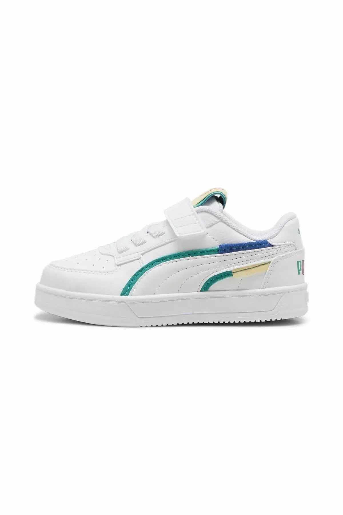 PUMASneakerPuma Caven 2,0 AC+PS Çocuk Sneaker Ayakkabı 395446-01 BEYAZ