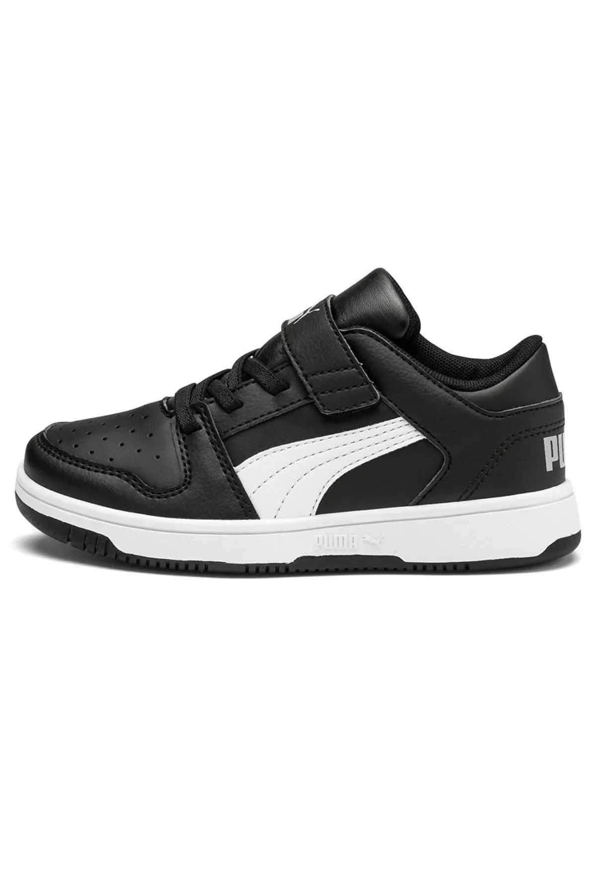 PUMASneakerPuma Çocuk Ayakkabı Rebound Layup Çocuk Sneaker Ayakkabı 370492-02 SIYAH-BYZ