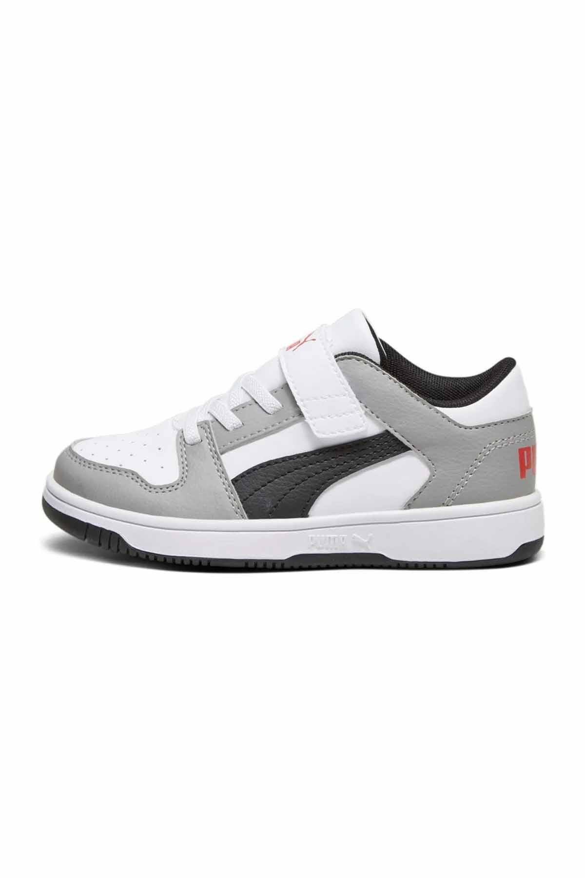 PUMASneakerPuma Çocuk Ayakkabı Rebound Layup Çocuk Sneaker Ayakkabı 370492-20 Çok Renkli