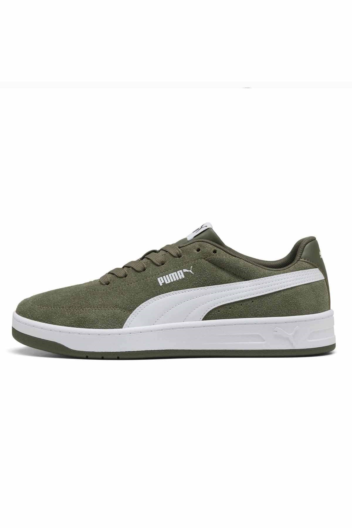 PUMASneakerPuma Court Classic Clean Süet Unisex Sneaker 402680-08Haki