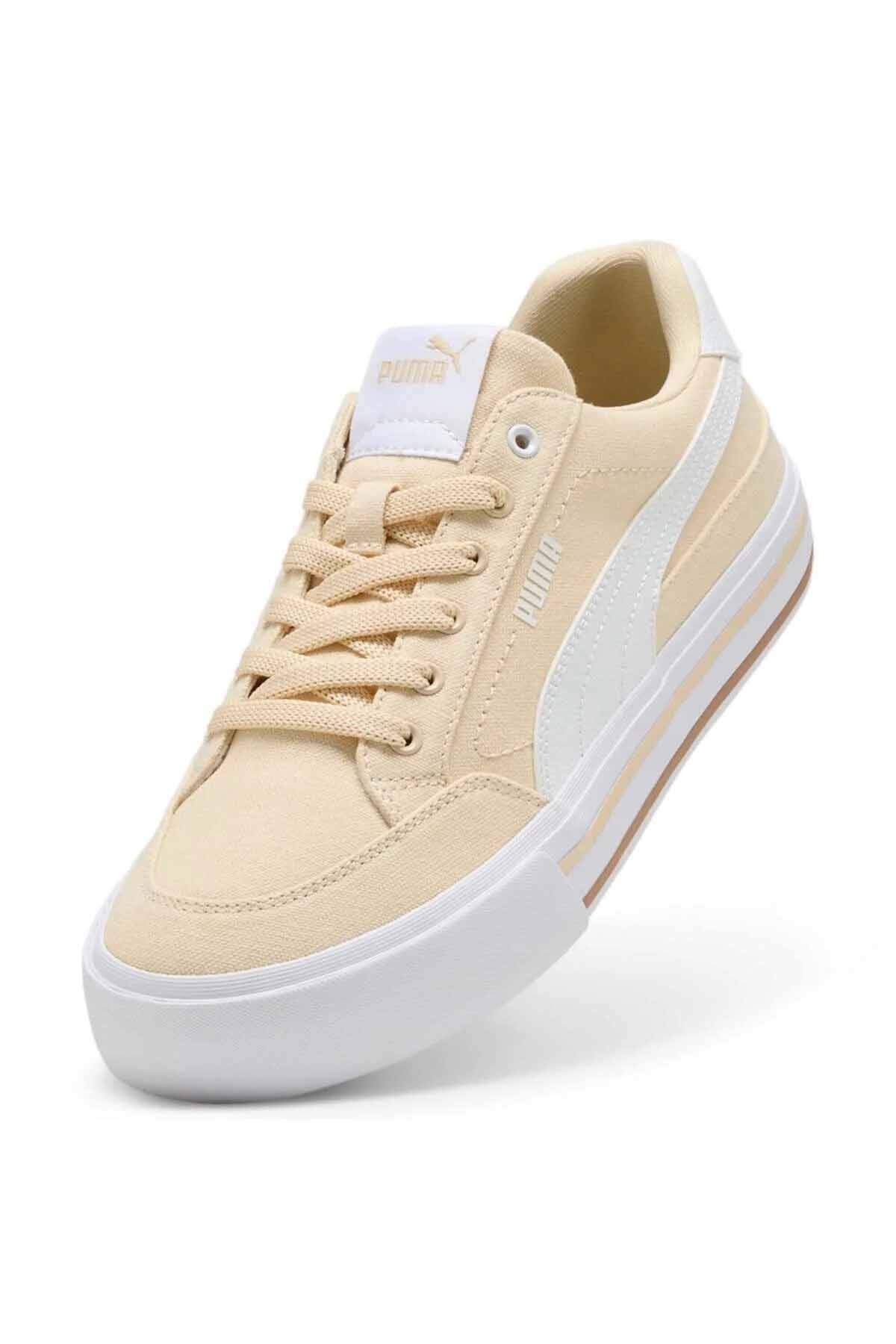 PUMASneakerPuma Court Classic Vulc FS Unisex Sneaker Ayakkabı 396353-23 Bej