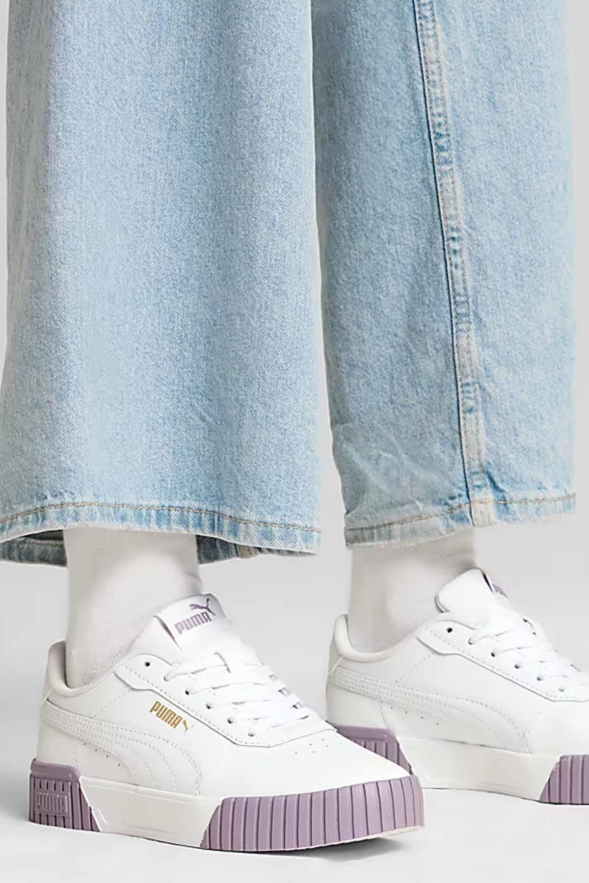 PUMASneakerPuma Kadın Snekars Carina 2.0 Unisex Sneaker Ayakkabı 385849-29 Beyaz