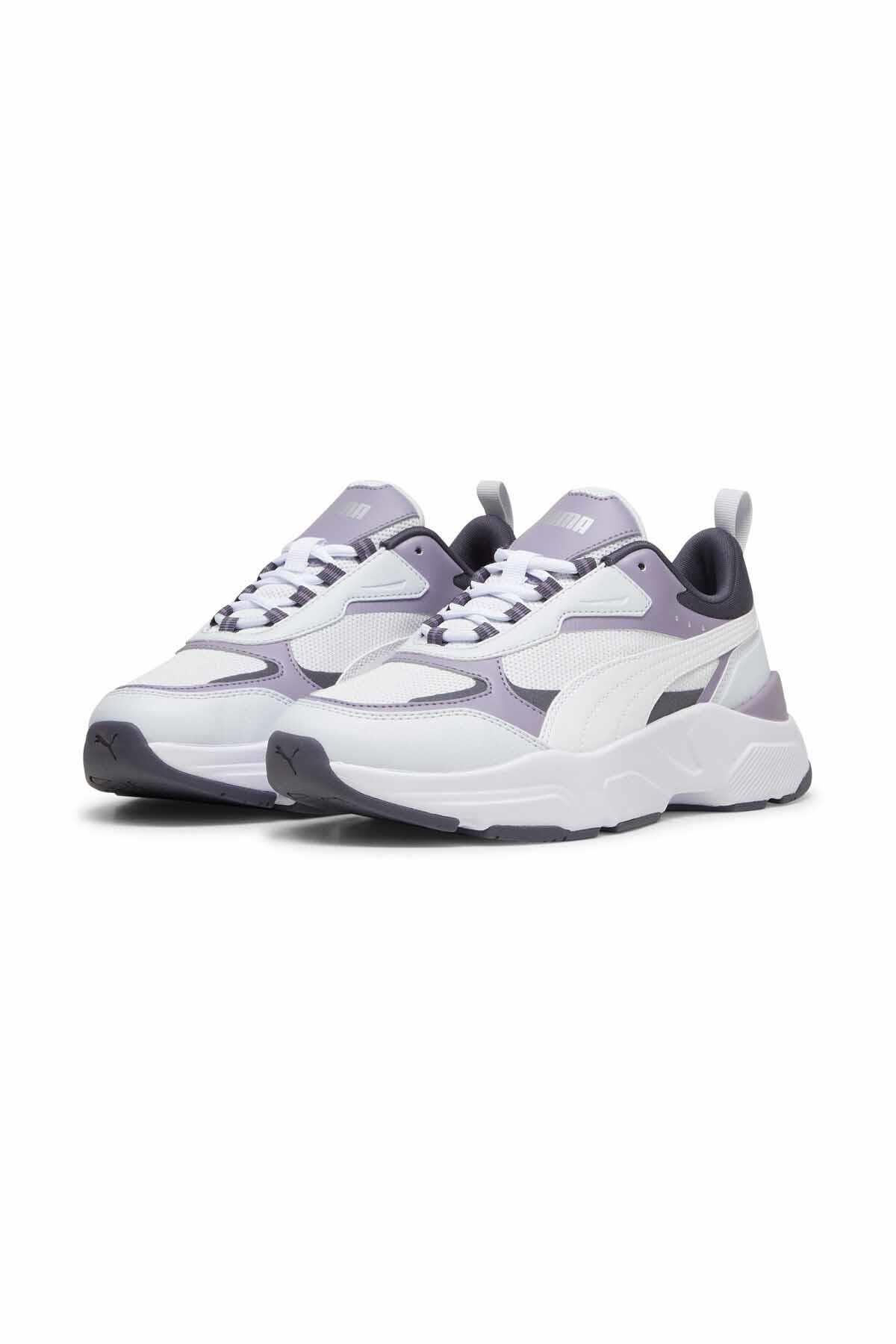 PUMASneakerPuma Kadın Yüksek Taban Spor Ayakkabı Cassia Kadın Sneaker Ayakkabı 384647-23 Çok Renkli