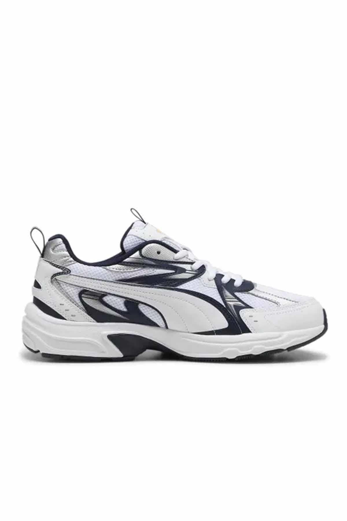 PUMASneakerPuma Milenio Tech-Club Navy-White Erkek Sneaker Ayakkabı 392322-05 Beyaz/Mavi