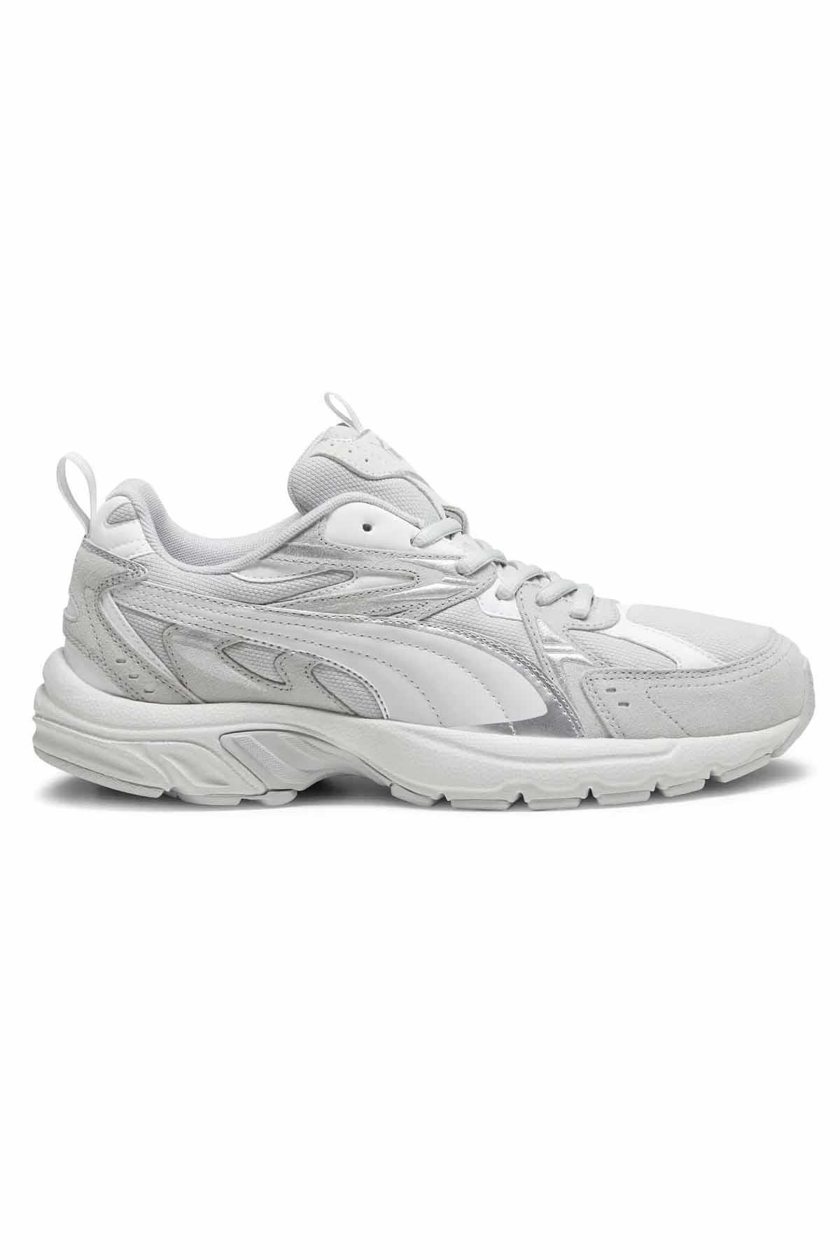 PUMASneakerPuma Milenio Tech-Suede Unisex Sneaker Ayakkabı 393489-02 Gri