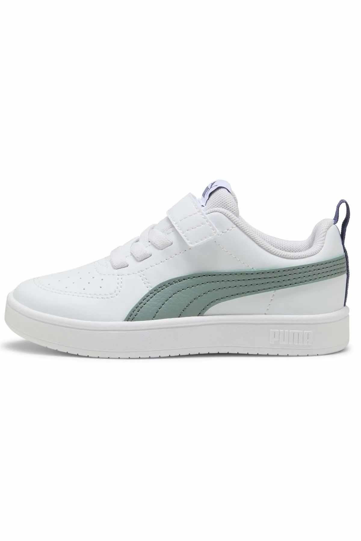 PUMASneakerPuma Rickie AC+ PS Çocuk Sneaker Ayakkabı 385836-39 BEYAZ