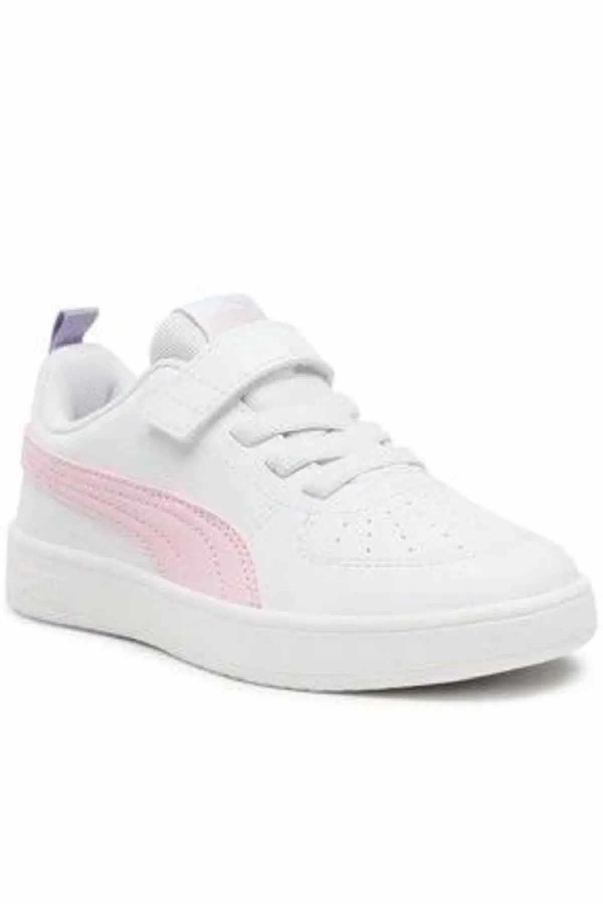 PUMASneakerPuma Rickie AC+ PS Çocuk Sneaker Ayakkabı 385836-38 BEYAZ
