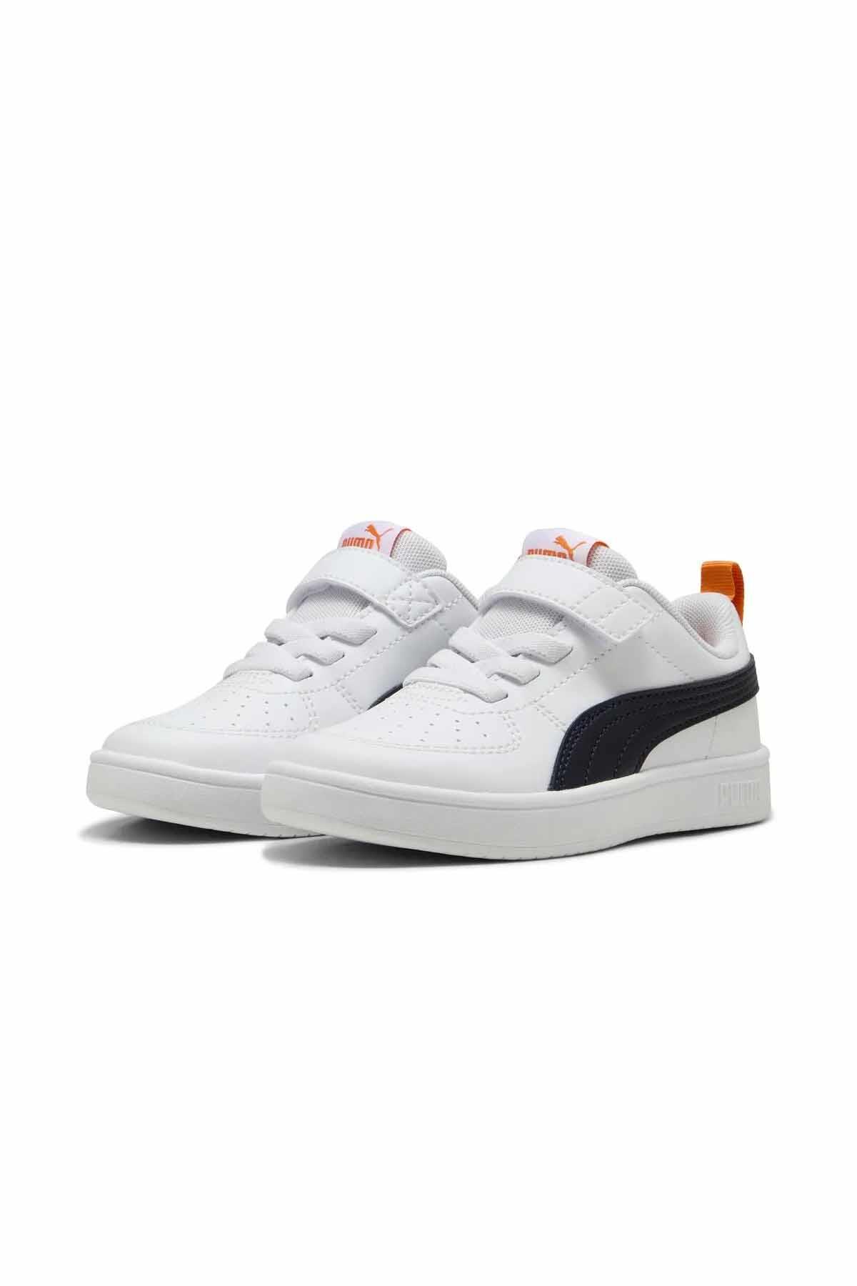PUMASneakerPuma Rickie AC+ PS Çocuk Sneaker Ayakkabı 385836-40 BEYAZ