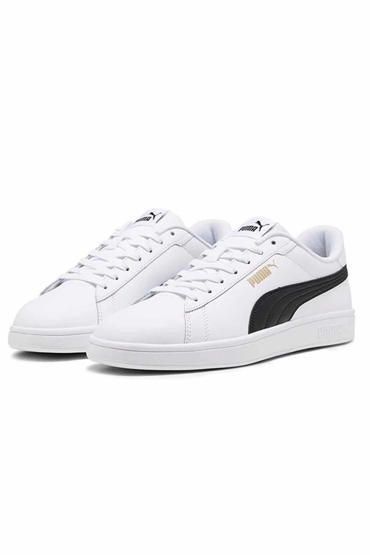 PUMASneakerPuma Smash 3.0 L Erkek Sneaker Ayakkabı 390987-11 BEYAZ-SYH