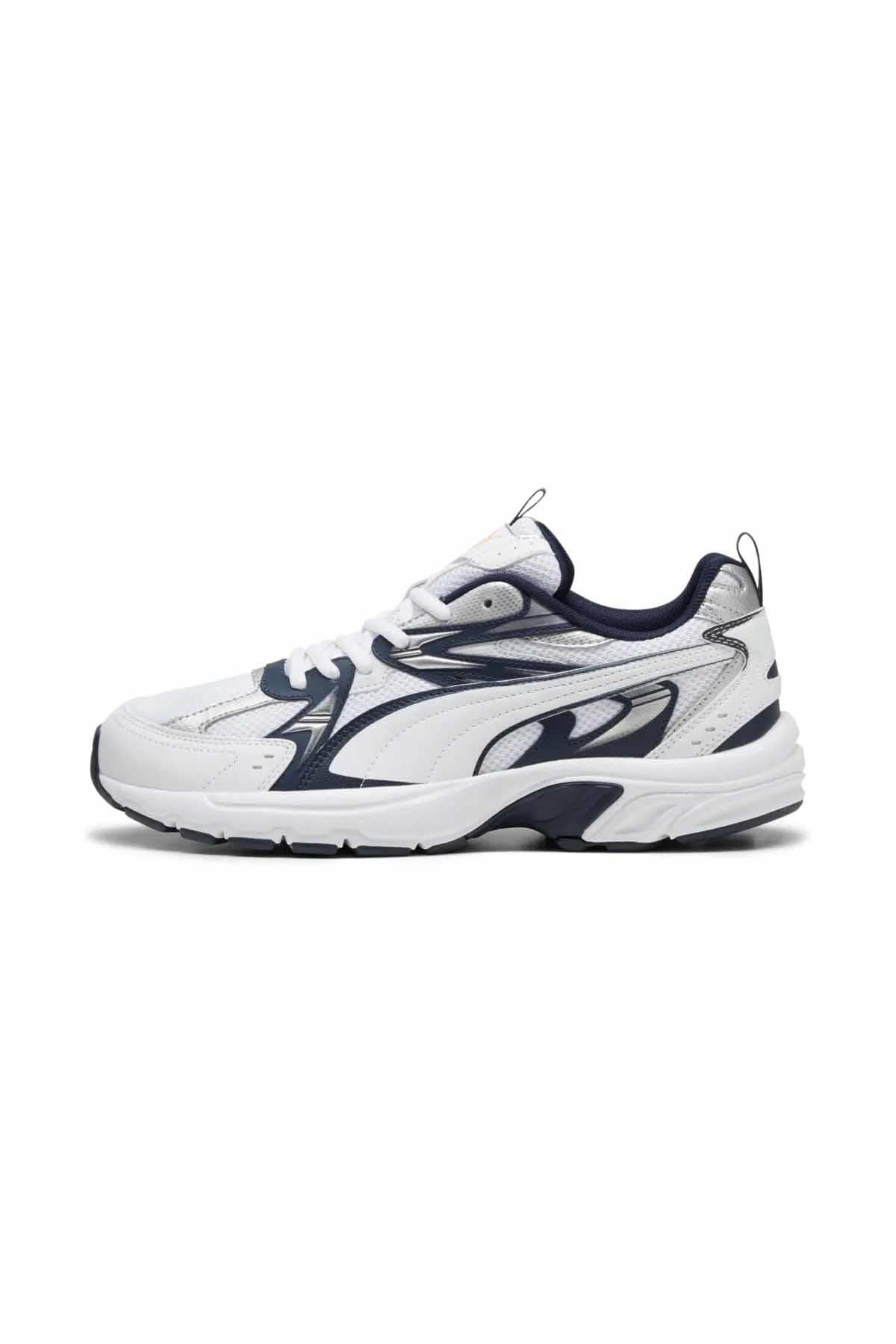 PUMASneakerPuma Unisex Spor Ayakkabı Milenio Tech-Club Navy-White Unisex Sneaker Ayakkabı 392322-05-2 Beyaz/Mavi