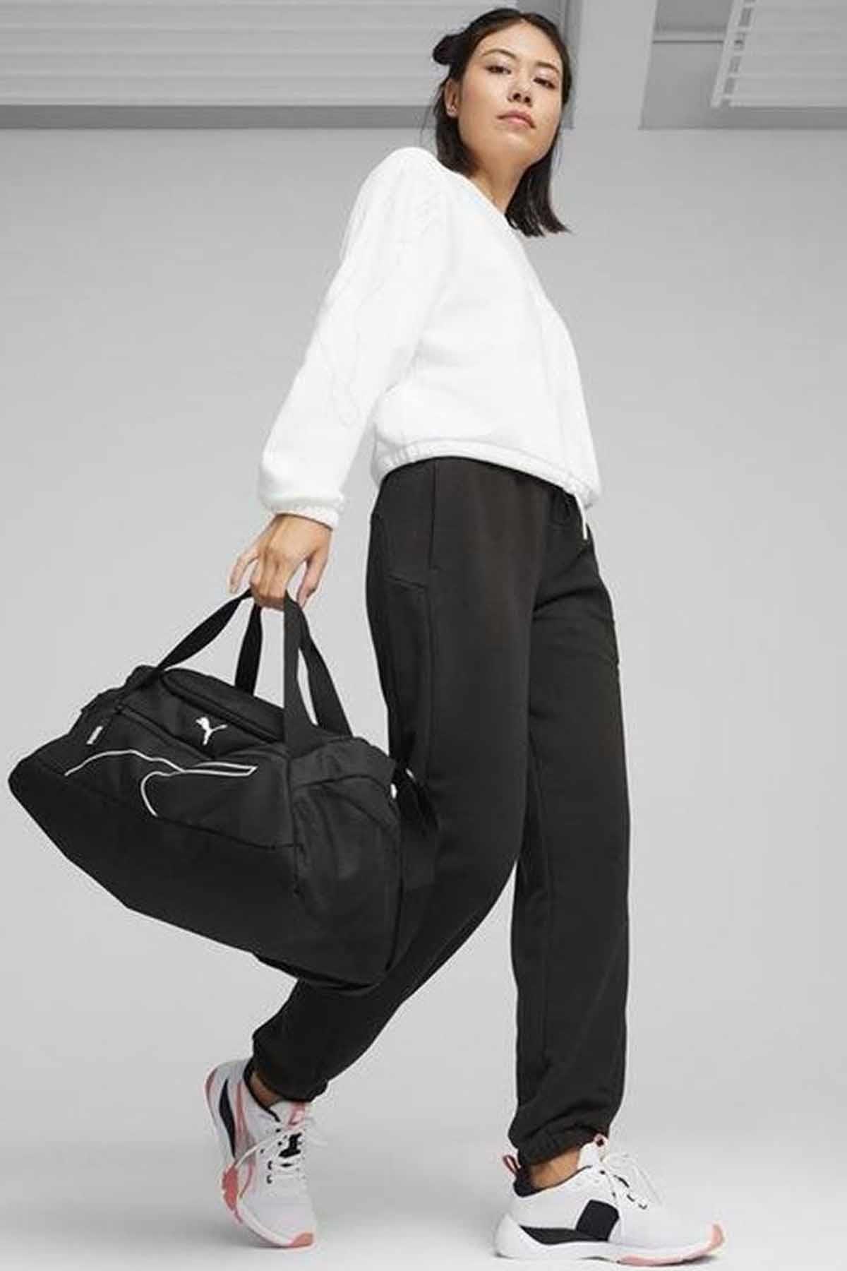 PUMASpor ve Seyehat ÇantasıPuma Spor Ve Seyhat Çantası Orta Boy Unisex Spor ve Seyehat Çantası 090333-01 SIYAH