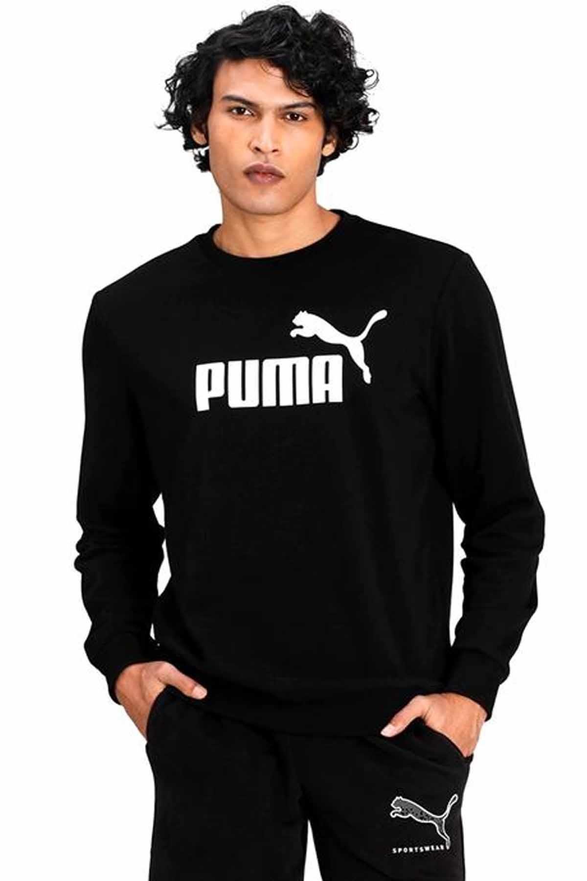 PUMASweatshirtPuma Erkek Sweatshirt Erkek Sweatshirt 586680-01 SIYAH