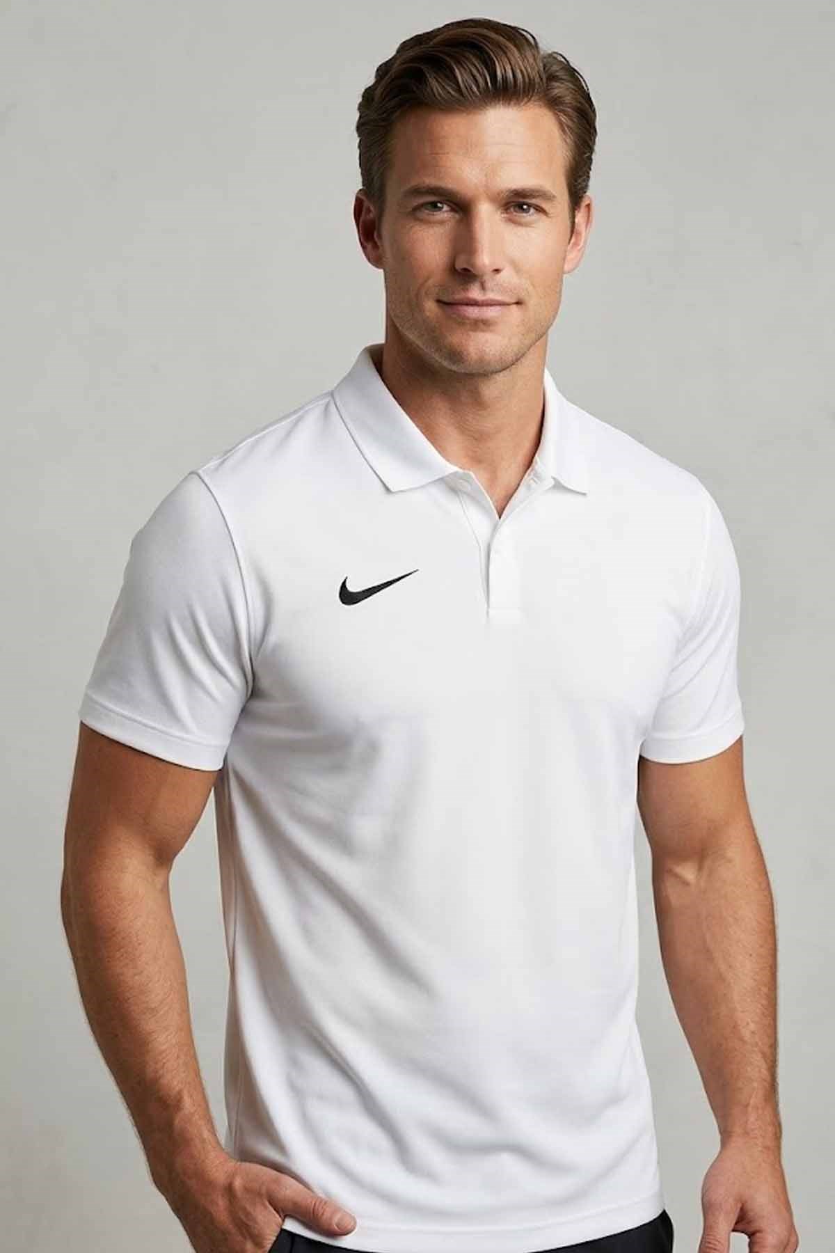 PUMATişörtNike Polo M NK PARK26 SS POLO Erkek Tişört IB1193-100BEYAZ