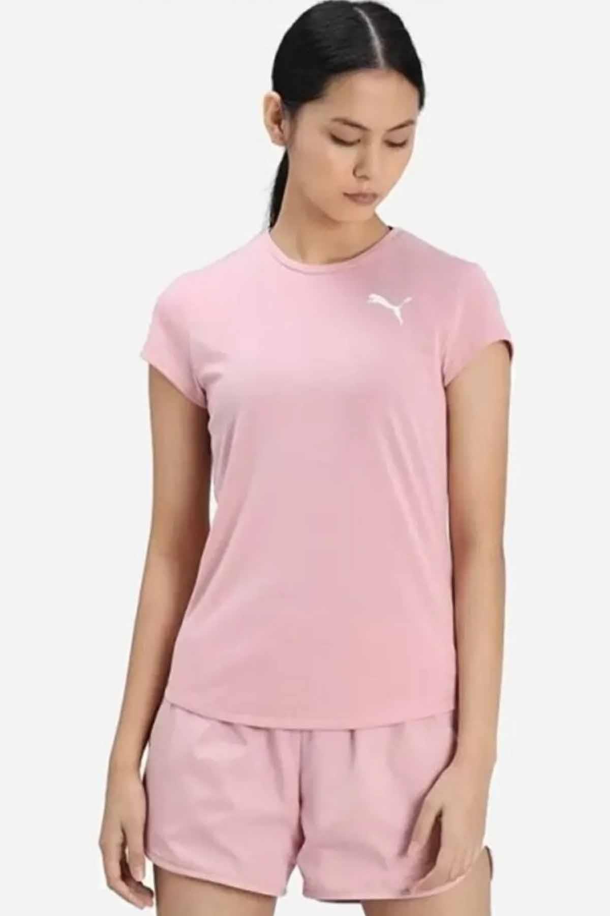 PUMATişörtPuma ACTIVE TEE Kadın Tişört 586857-80 ROSE