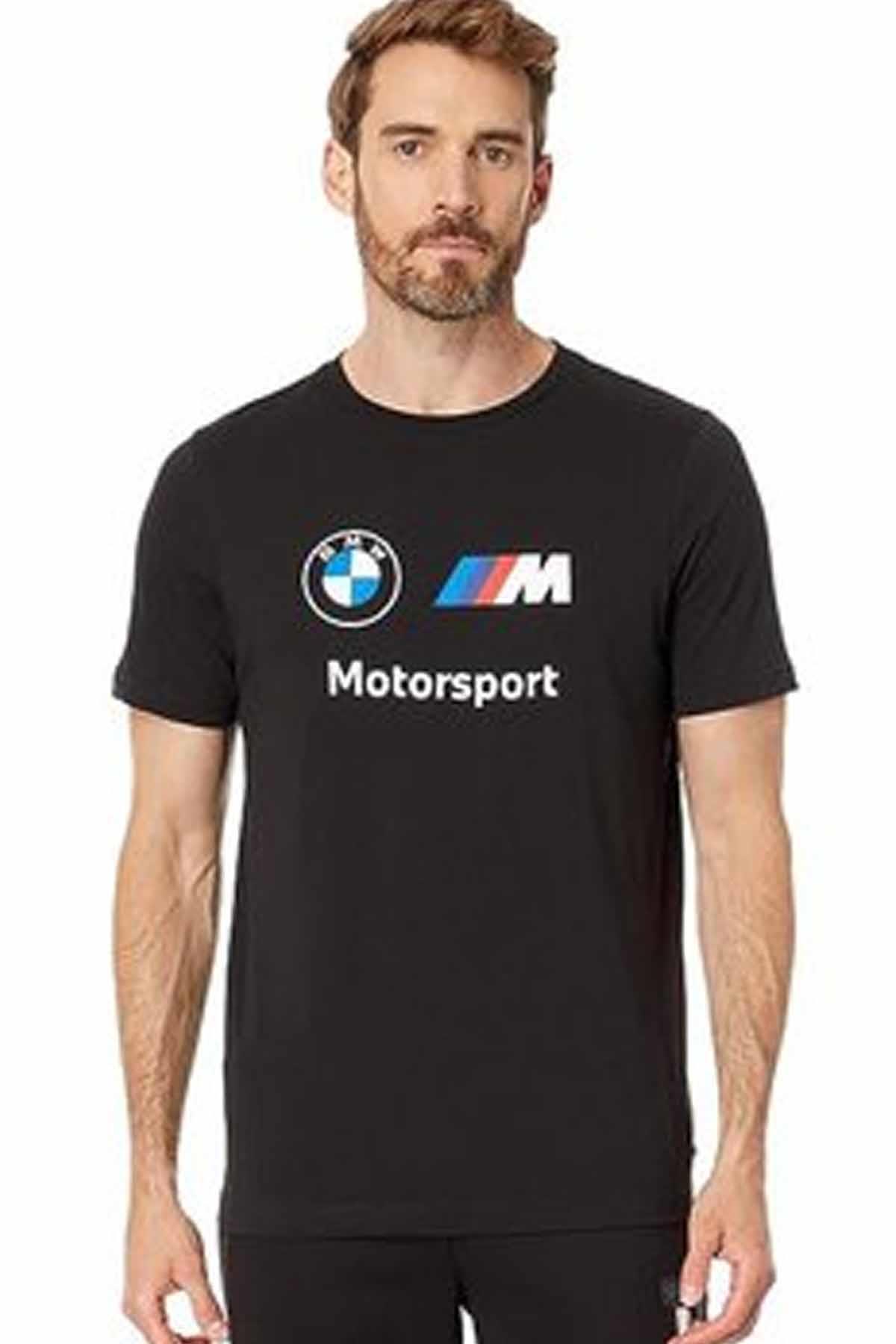 PUMATişörtPuma BMW M Sport Erkek Tişört 612314-014 SIYAH