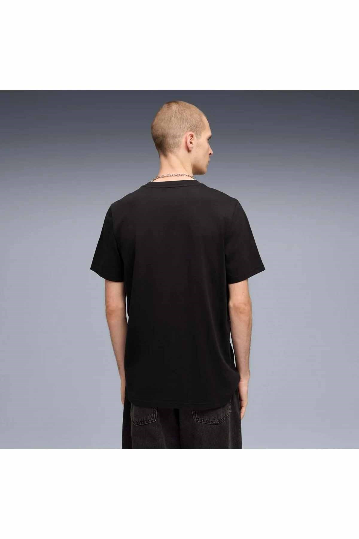 PUMATişörtPuma BMW MMS Ess Logo Tee Erkek Tişört 634897-01 Siyah