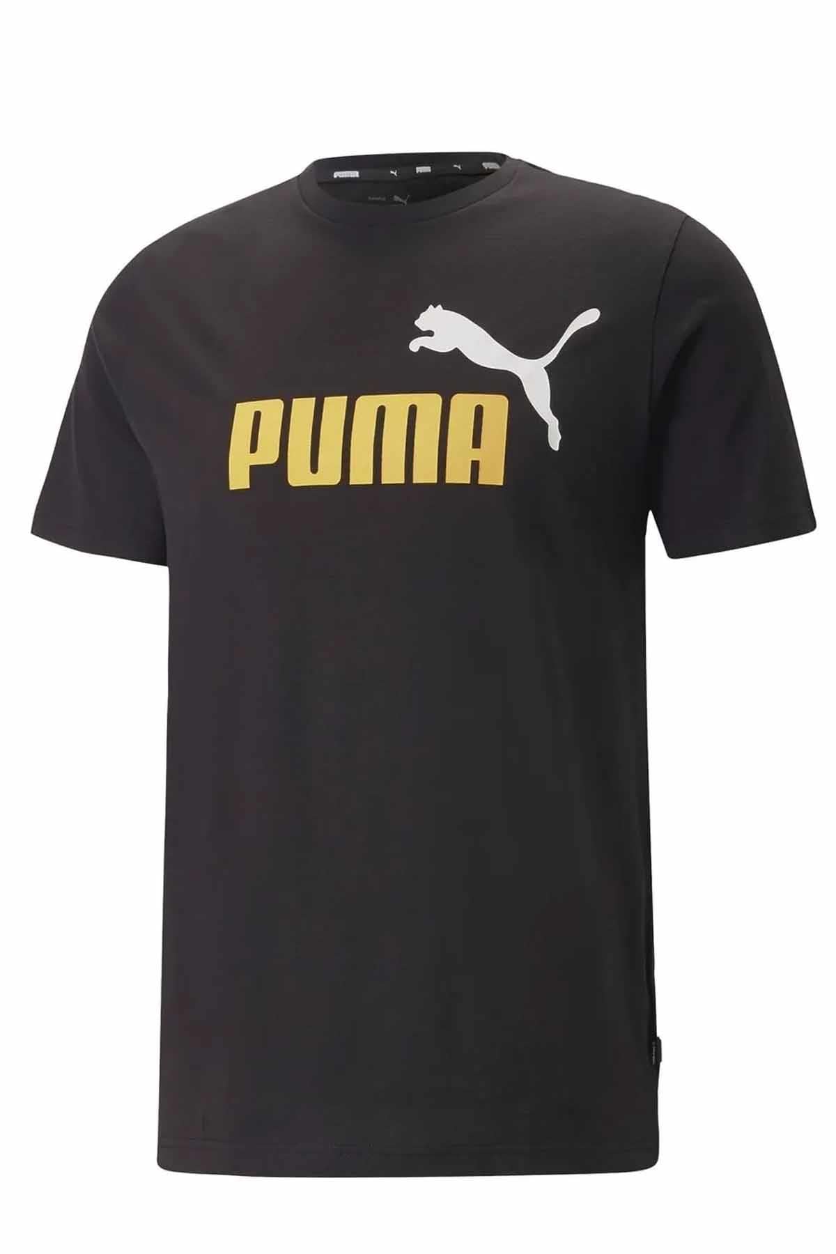 PUMATişörtPuma Erkek Tişört Erkek Tişört 586759-91 SIYAH