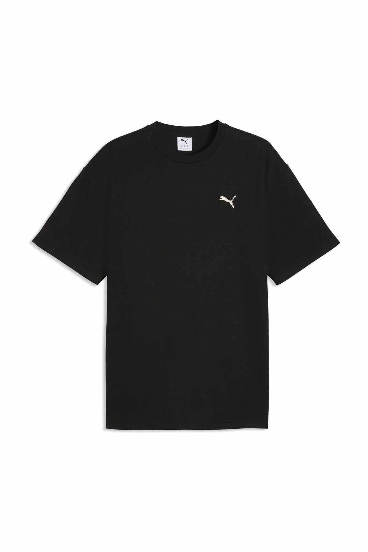 PUMATişörtPuma ESS ELEVATED Relaxed Tee Erkek Tişört 692018-01 Siyah