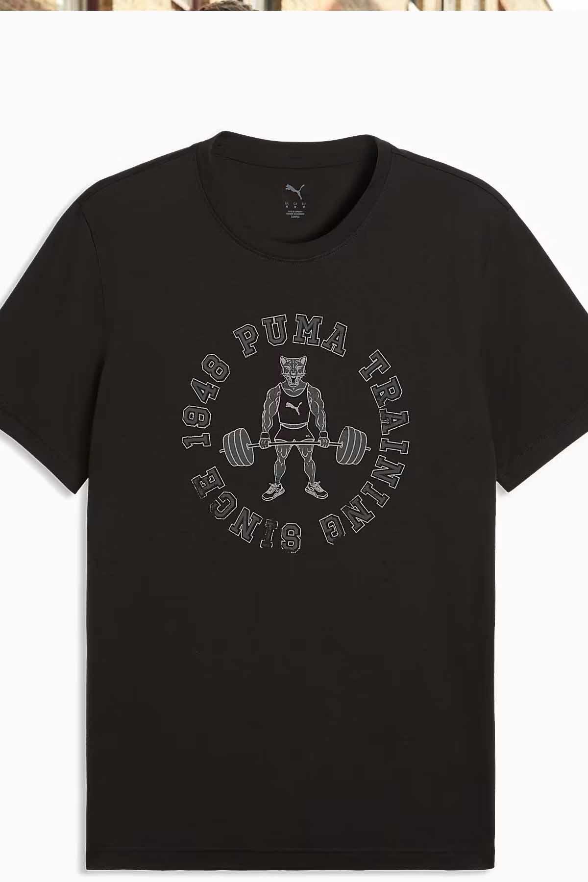 PUMATişörtPuma M GRAPHIC TEE 2 Erkek Tişört 528531-01 Siyah