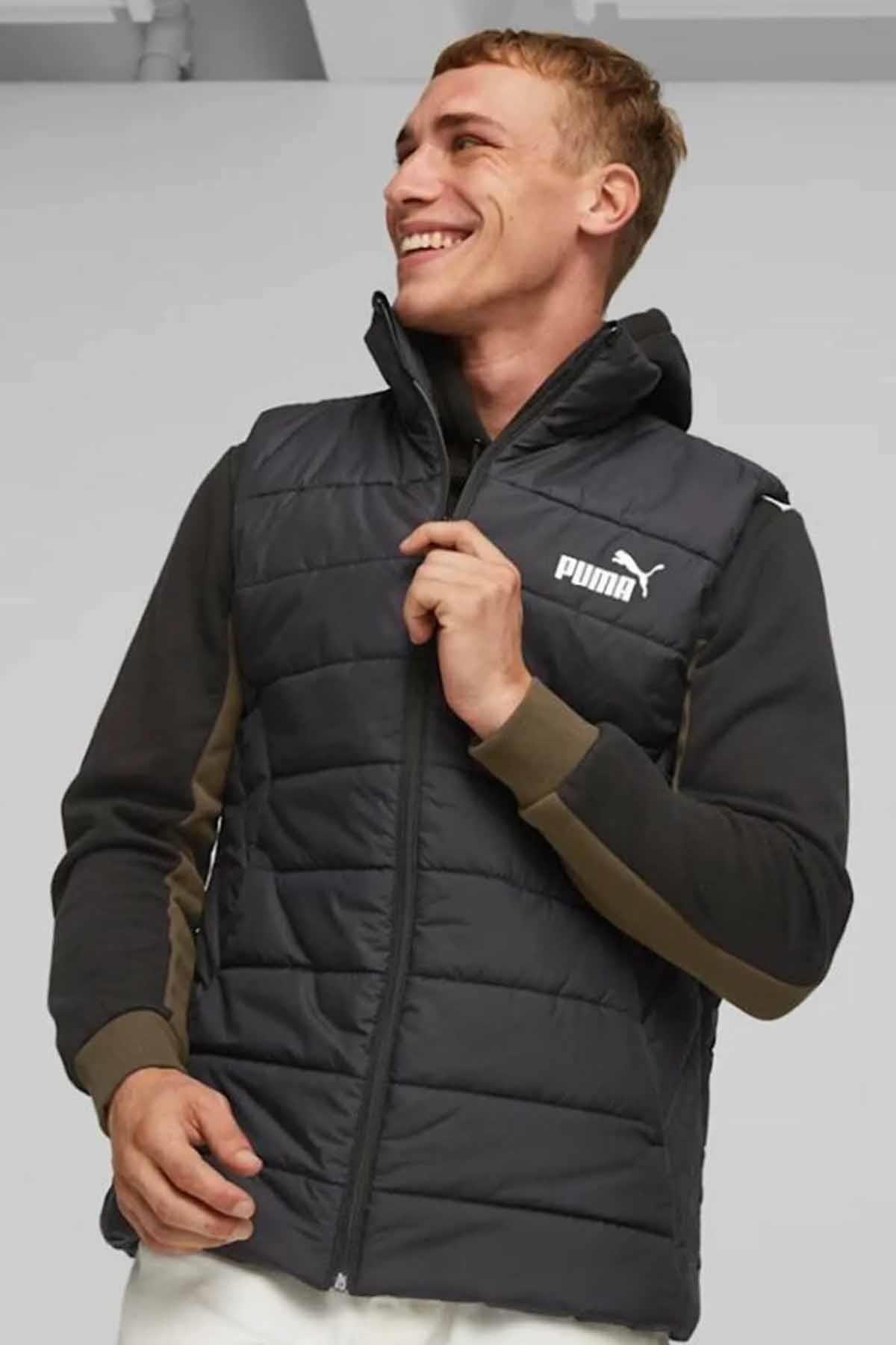 PUMAYelekPuma Erkek Şişme Yelek Erkek Yelek 848939 01 SIYAH