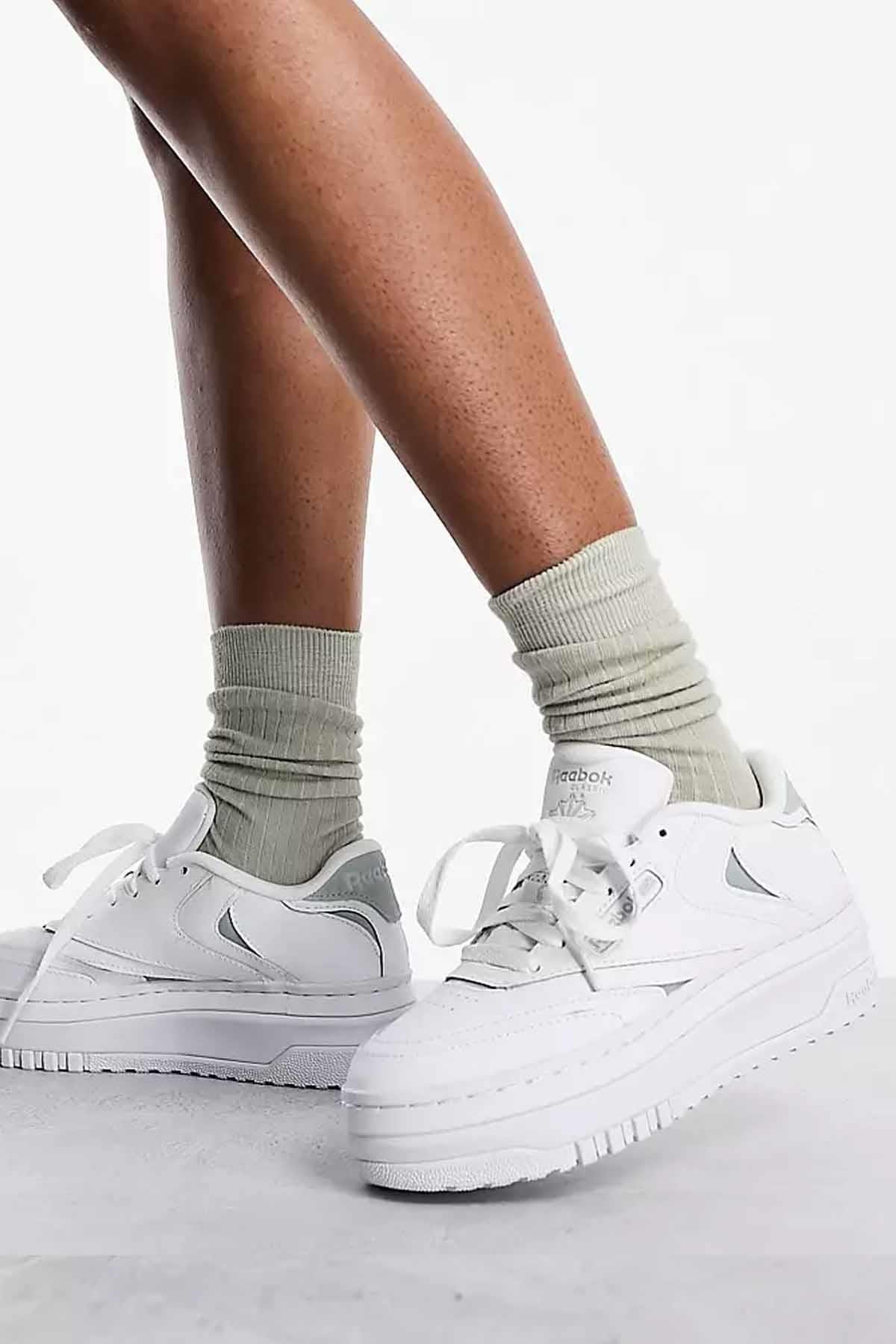 REEBOKGünlük SporReebok Club C Extra Kadın Günlük Spor Ayakkabı 100033109Beyaz